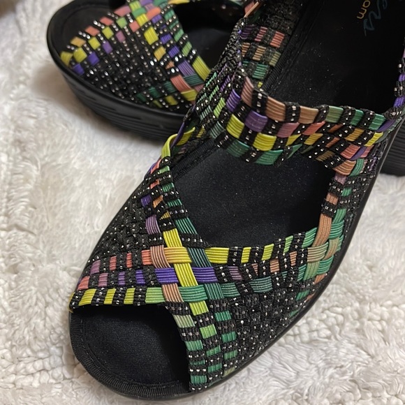 Skechers Memory Foam Platform Size 8 - Picture 1 of 4